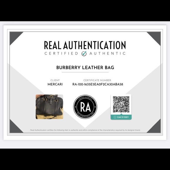 Burberry Leather Bag - Picture 10 of 10